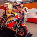 Marc Márquez prueba el combustible renovable Repsol por primera vez