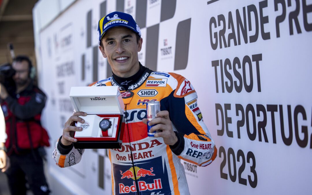 Marc Márquez da alas a Honda y pulveriza el récord en la Q2