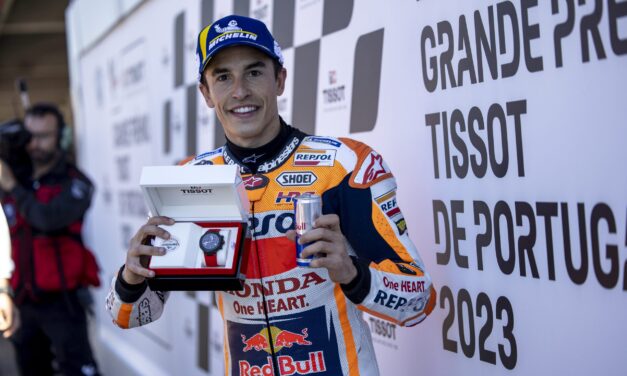 Marc Márquez da alas a Honda y pulveriza el récord en la Q2