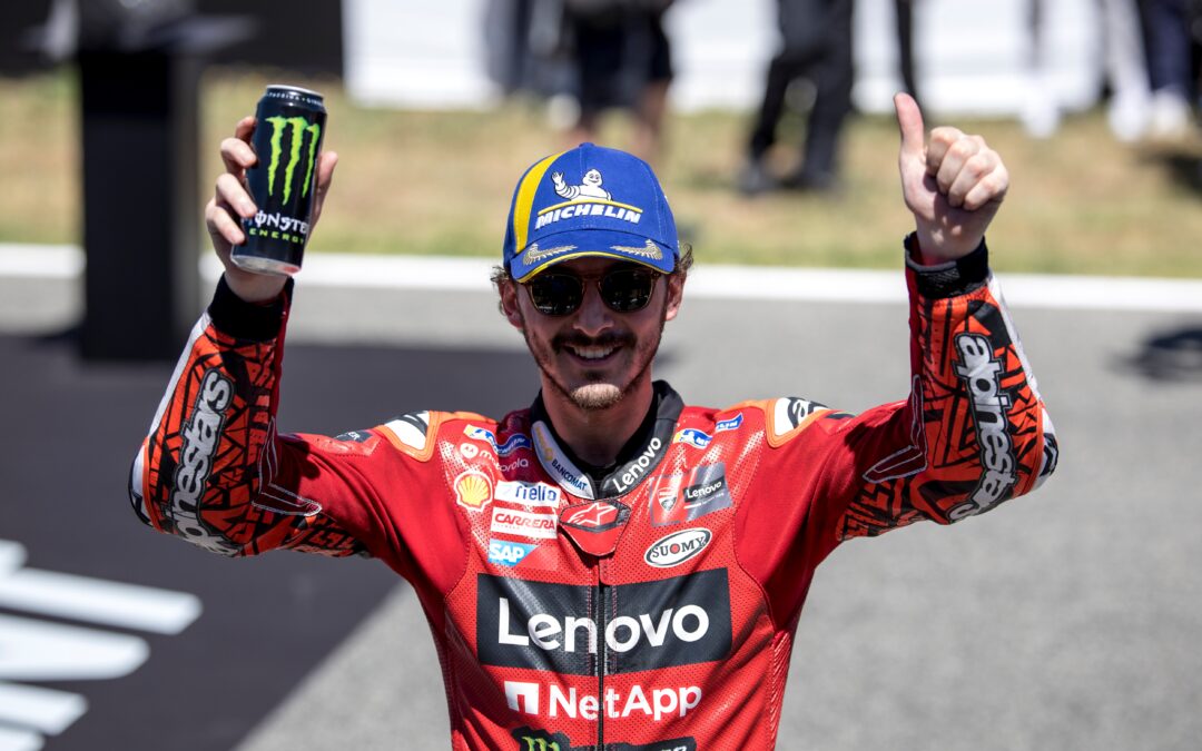 Victoria y liderato: Bagnaia mantiene su idilio con Jerez