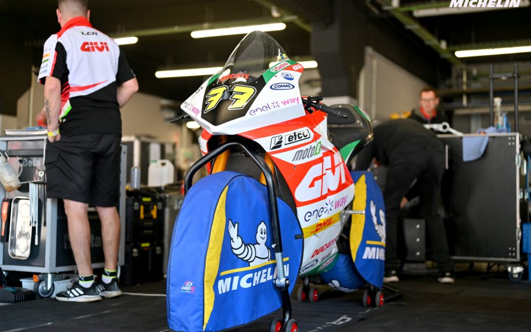 Michelin acelera el cambio en MotoE™ con un nuevo neumático trasero que contiene un 52% de materiales sostenibles