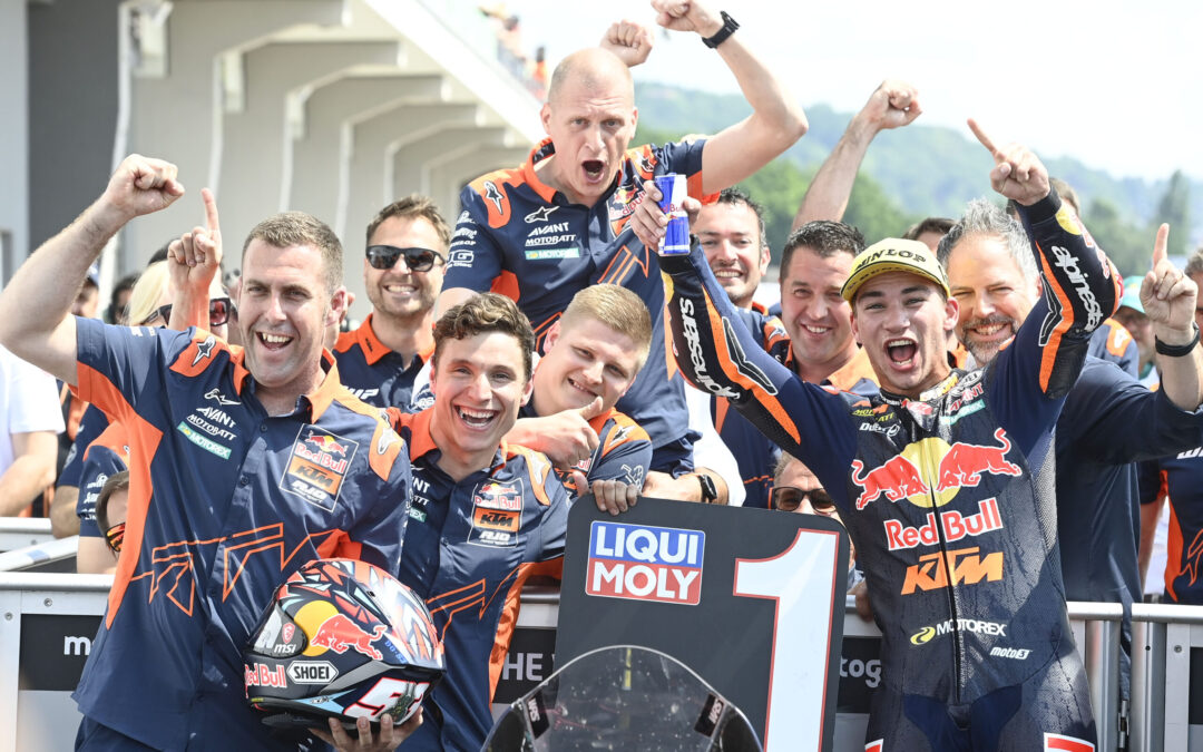 Öncü logra su primera victoria en Moto3 en una carrera inteligente en Sachsenring