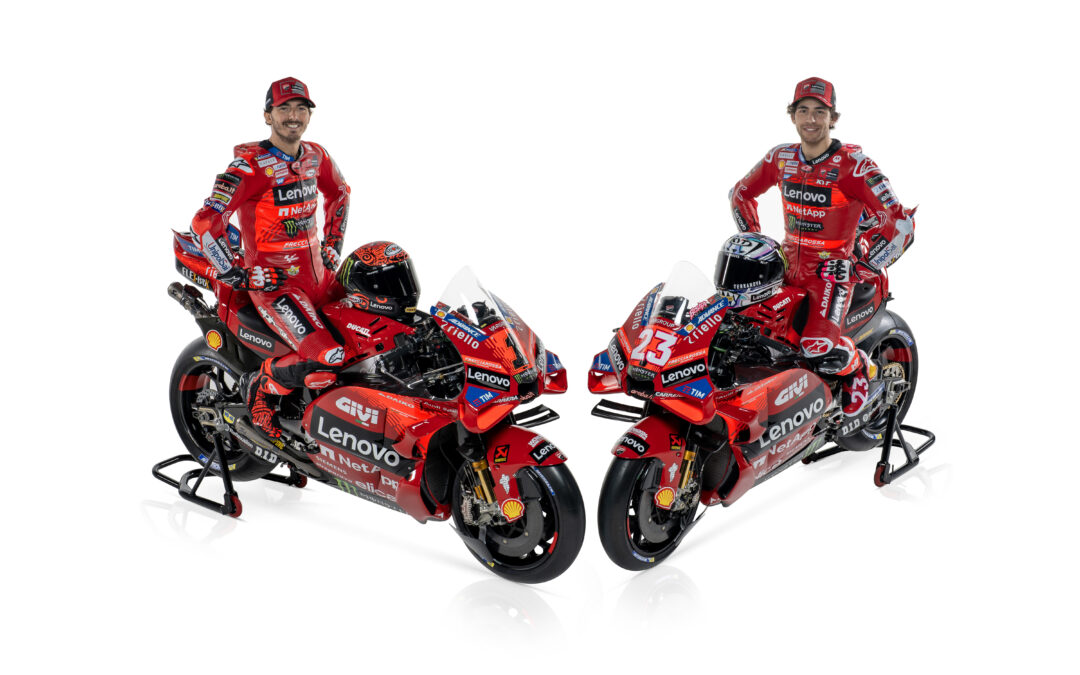 presentado el Ducati Lenovo Team 2024 en Madonna di Campiglio