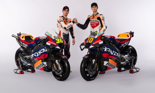 El equipo Repsol Honda se presenta en Madrid en un año clave por la llegada de los combustibles renovables a MotoGP