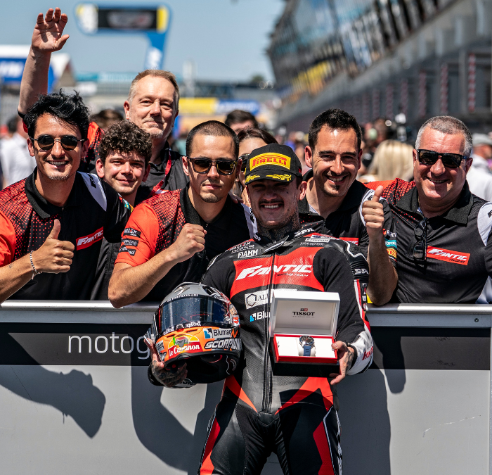 HEROICA POLE PARA ARÓN CANET EN EL GP DE FRANCIA