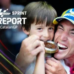 Aleix Espargaró gana la carrera al sprint en su Circuit de Barcelona-Catalunya, y regala su magia al público