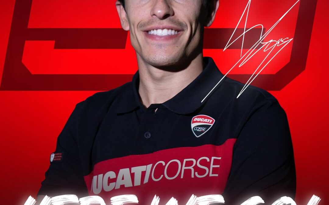 Marc Márquez ficha por el Ducati Lenovo Team hasta 2026