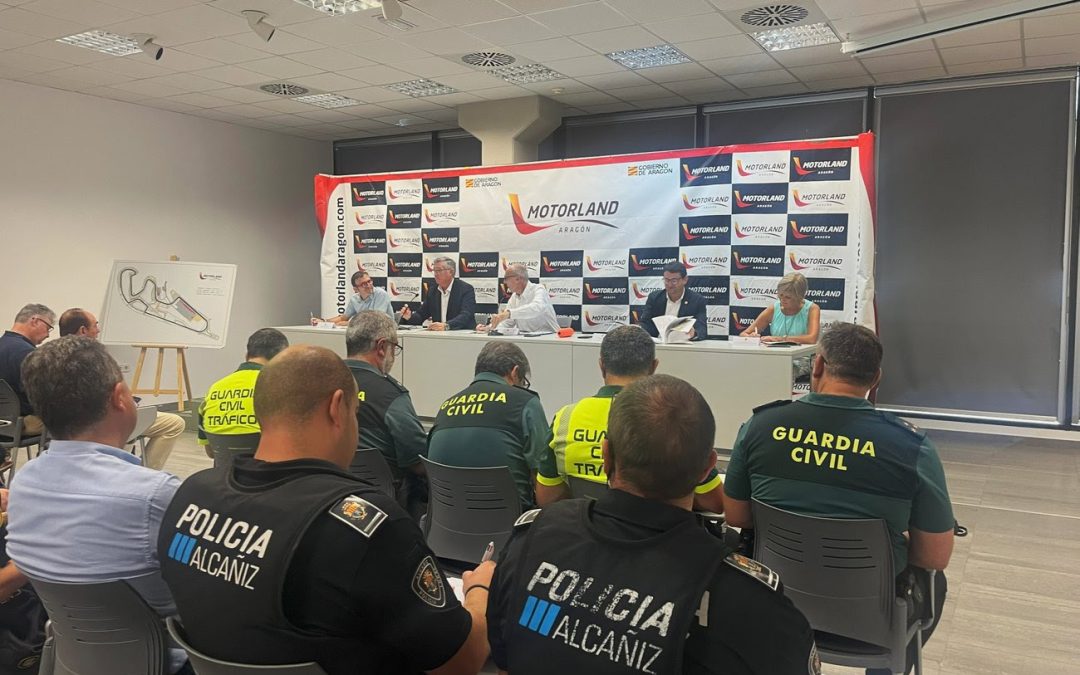 Preparado el despliegue de las fuerzas de seguridad y el plan de tráfico para el Gran Premio GoPro de Aragón