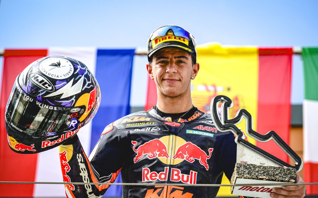 Rueda conquista MotorLand y consigue su primera victoria en Moto3
