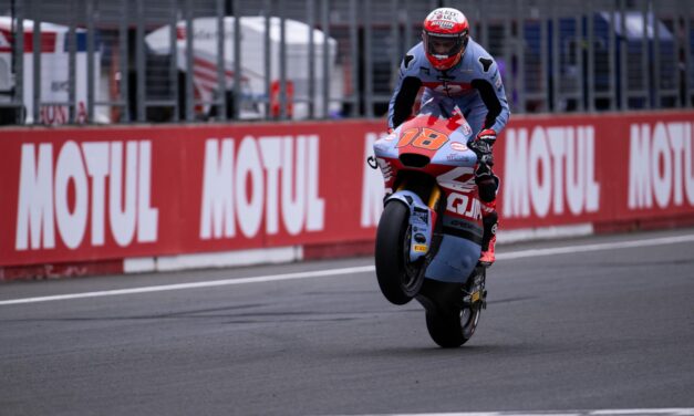 GONZÁLEZ CREA UNA OBRA MAESTRA EN MOTEGI