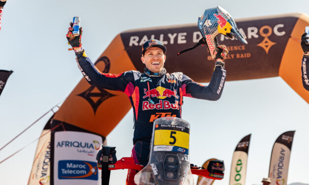 DANIEL SANDERS GANA EL RALLYE DU MAROC 2024