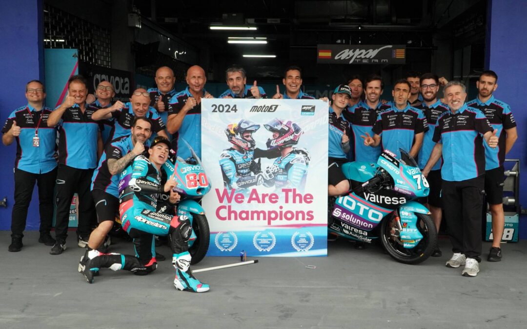 EL CFMOTO GAVIOTA ASPAR TEAM COMPLETA LA TRIPLE CORONA