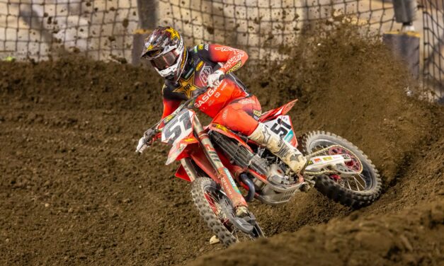 FUERTE DEBUT DEL EQUIPO ROCKSTAR ENERGY GASGAS FACTORY RACING EN ANAHEIM 1