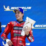 Marc Márquez y el Ducati Lenovo Team triunfan también en carrera en el Balaton Park. Bagnaia, noveno, mostrando señales positivas