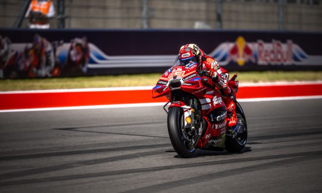 Marc Márquez y el Ducati Lenovo Team mandan en el viernes de COTA. Francesco Bagnaia, octavo
