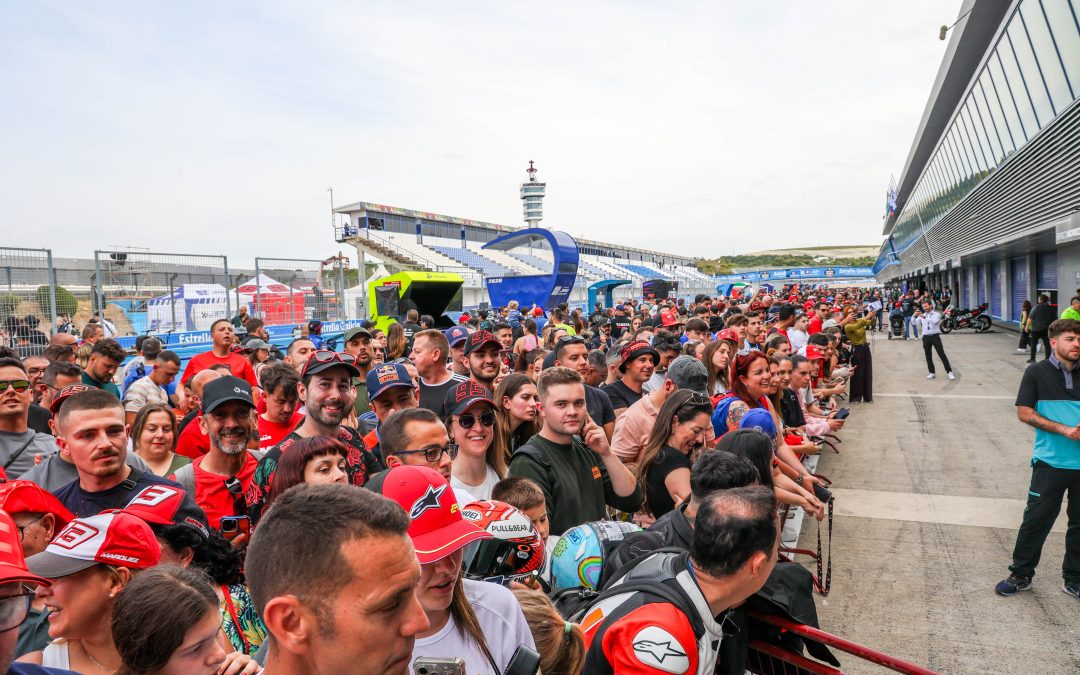 Todo listo en el Circuito de Jerez para que mañana empiece en pista el espectáculo MotoGP