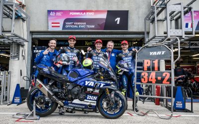 El equipo YART Yamaha, que bate récords, consigue su tercera Iole consecutiva en Le Mans