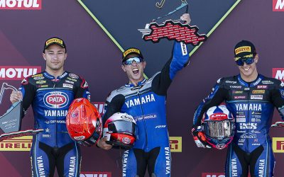 Arenas se alza con la victoria en Balaton Park mientras Yamaha R9 copa el podio en la segunda carrera del WorldSSP