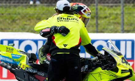El heroico Di Giannantonio gana el GP de Cataluña