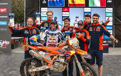 JOSEP GARCÍA CONSIGUE DOBLE VICTORIA EN LA CLASE ENDUROGP EN SU GP DE CASA