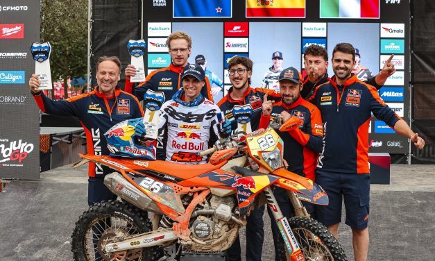 JOSEP GARCÍA CONSIGUE DOBLE VICTORIA EN LA CLASE ENDUROGP EN SU GP DE CASA