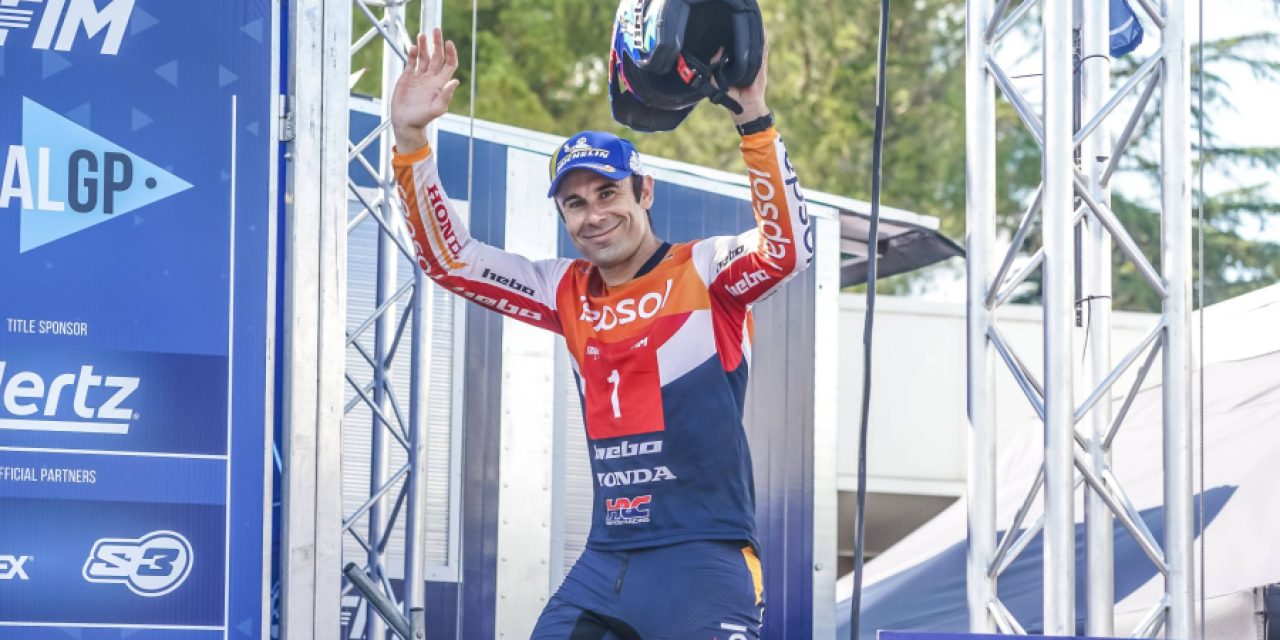 Pleno de victorias para Toni Bou en Camerino, Italia