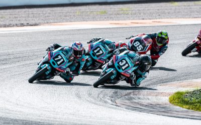 Fiesta casi completa para el Aspar Team Junior en Valencia