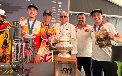 España hace historia con su primer podio en el Motocross de las Naciones